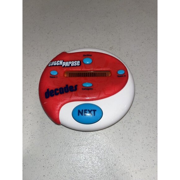 Hasbro Electronic Catch Phrase Decades Handheld Game Tested Working Catchphrase - Picture 4 of 8